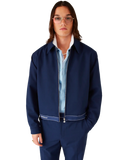 Casablanca Navy Wool Sports Jacket