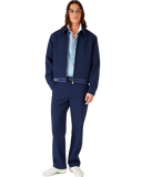 Casablanca Navy Wool Sports Trousers