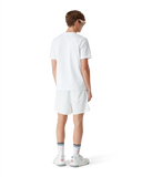 Casablanca Poly Tafetta Mens Printed Windbreaker Shorts Midnight Acropolis