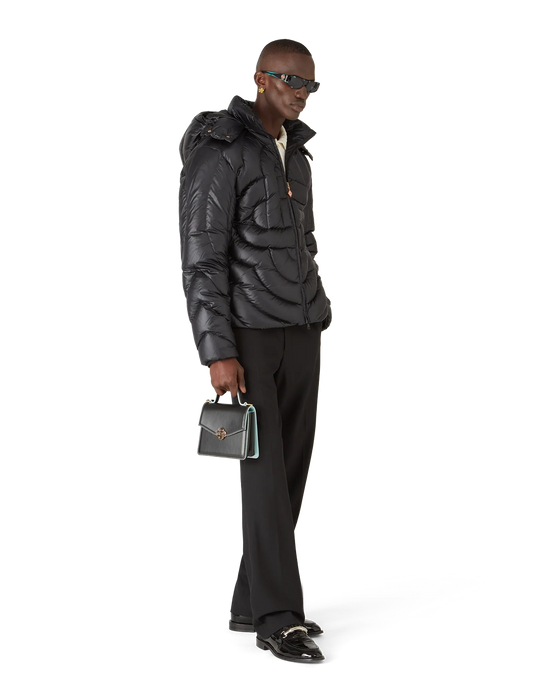 Casablanca Quilted Puffer Jacket Black