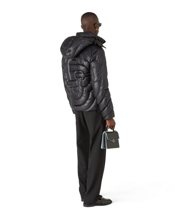 Casablanca Quilted Puffer Jacket Black