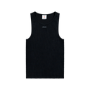 Casablanca Ribbed Tank Top Black