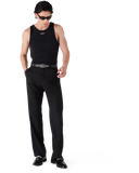 Casablanca Ribbed Tank Top Black