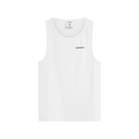 Casablanca Ribbed Tank Top White
