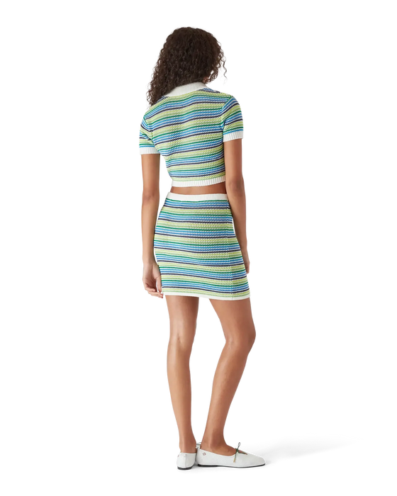 Casablanca Stripe Polo Shirt