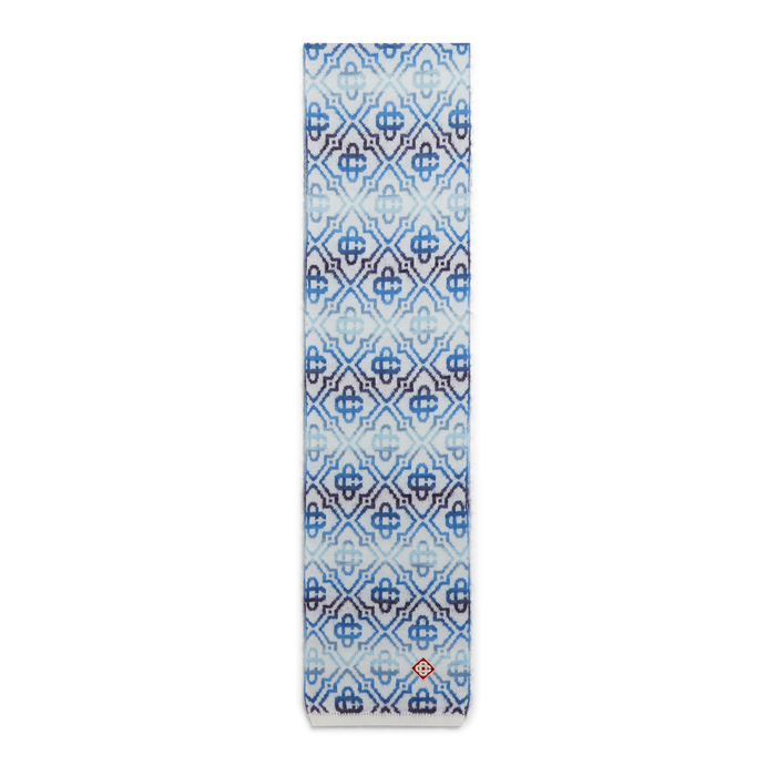 Casablanca Space Dye Monogram Scarf