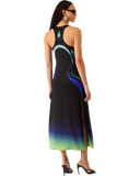 Casablanca Draped Maxi Dress