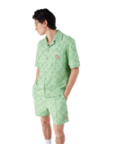 Cămașă Casablanca Towelling Monogram Verde
