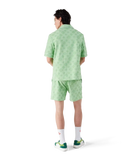 Pantaloni scurți Casablanca Towelling Monogram Verde