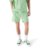 Pantaloni scurți Casablanca Towelling Monogram Verde