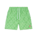 Casablanca Toweling Monogram Shorts Green