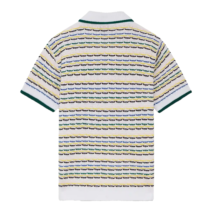 Casablanca Tuck Stitch Short Sleeve Shirt