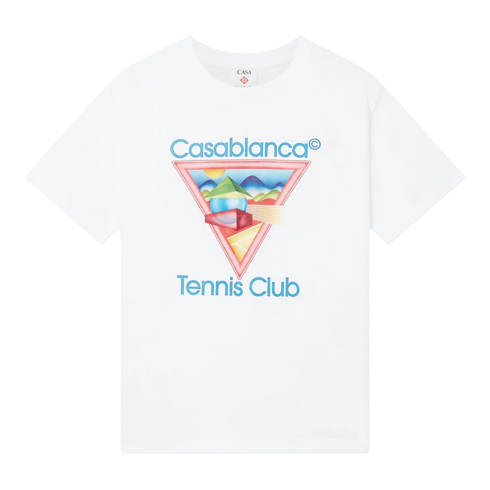 Casablanca Tennis Club Icon Short-Sleeve T-Shirt - True to Sole