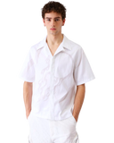 Casablanca The Art Of The Serve Fil Coupe Short Sleeve Shirt