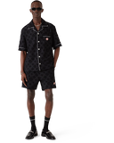 Casablanca Towelling Monogram Shorts Black