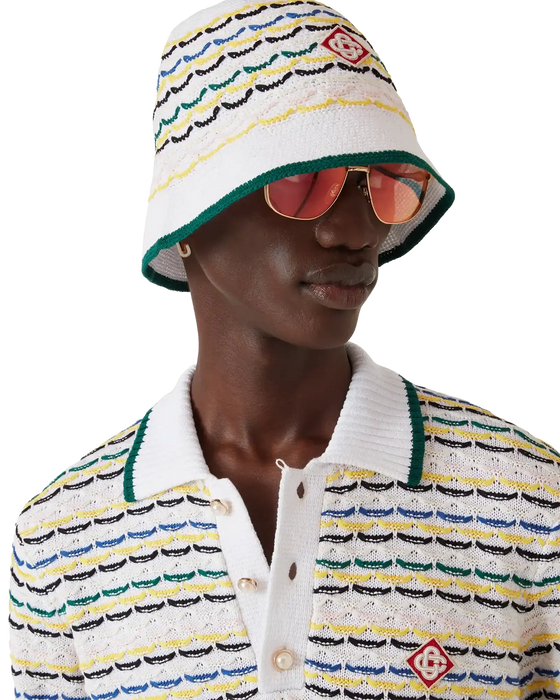 Casablanca Tuck Stitch Hat