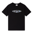 Casablanca Warped Logo Short Sleeve T-shirt Black