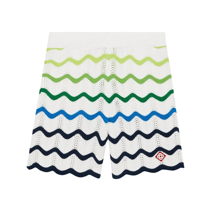 Casablanca Wave Knitted Shorts