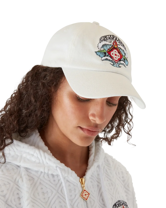 Casablanca Waves Cap White