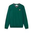 Casablanca 3D Wave V-Neck Logo Sweatshirt - True to Sole - 1