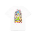 Casablanca White Tennis Landscape Short Sleeve T‑Shirt