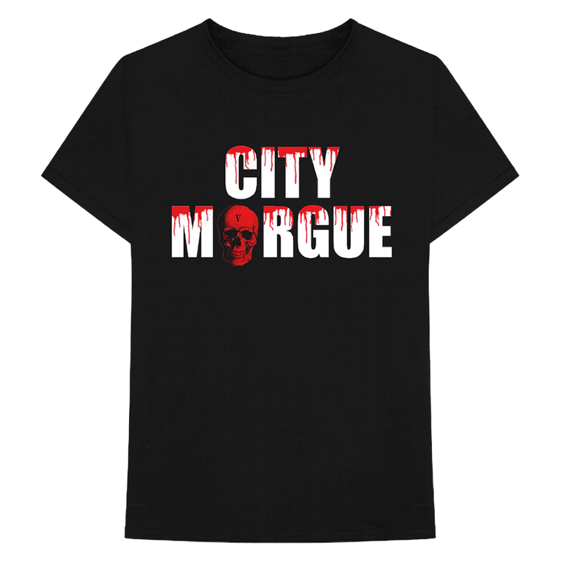 City Morgue x Vlone Dogs Tee Black  - True to Sole-1