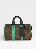 Louis Vuitton Keepall Bandoulière 25 - Macassar Canvas | Pre-Loved Luxury
