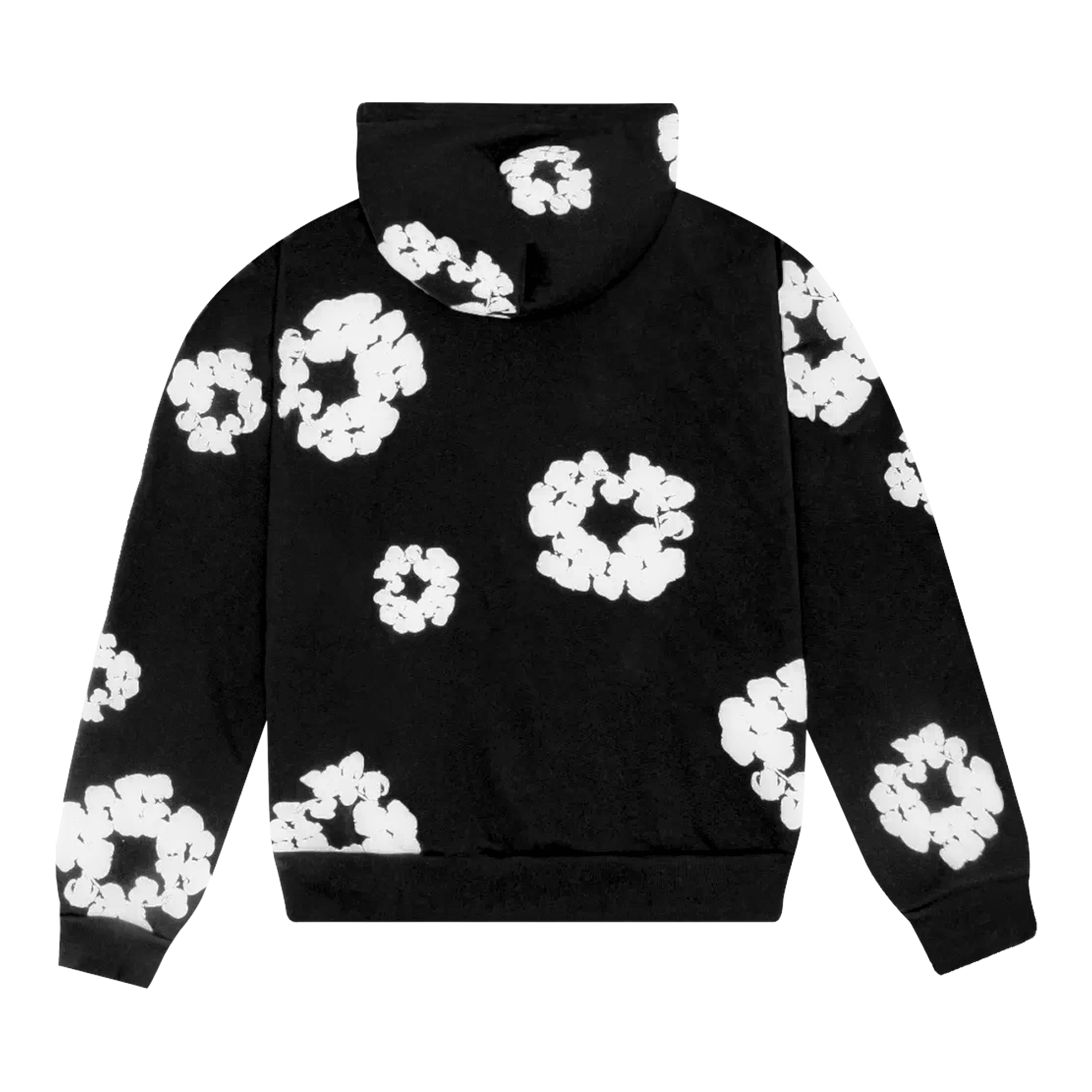 Denim Tears The Cotton Wreath Hanorac Negru - True to Sole Denim Tears The Cotton Wreath Hanorac Negru - True to Sole