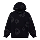 Denim Tears Cotton Wreath Hoodie Black Monochrome