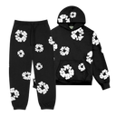 Denim Tears The Cotton Wreath Black Set