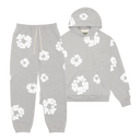 Set Denim Tears Coroană de Bumbac Gri