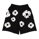 Pantaloni scurți Denim Tears The Cotton Wreath Negri