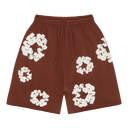Denim Tears The Cotton Wreath Shorts Brown - truetosole - 1