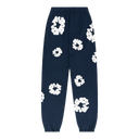Denim Tears The Cotton Wreath Sweatpants Navy - truetosole - 1