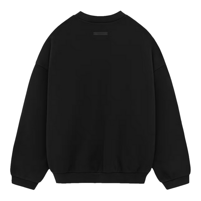Fear of God Essentials Fleece Crewneck Black