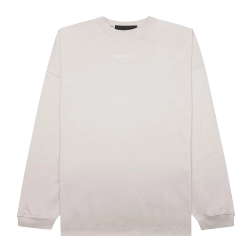 Fear of God Essentials Long-Sleeve Tee 'Silver Cloud' - True to Sole - 1