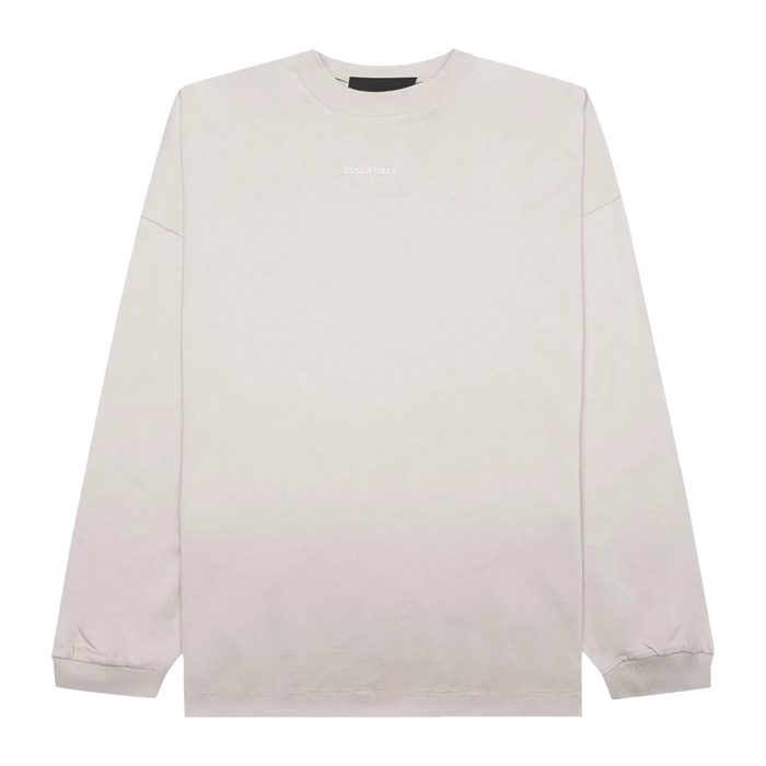 Fear of God Essentials Long-Sleeve Tee 'Silver Cloud' - True to Sole - 1