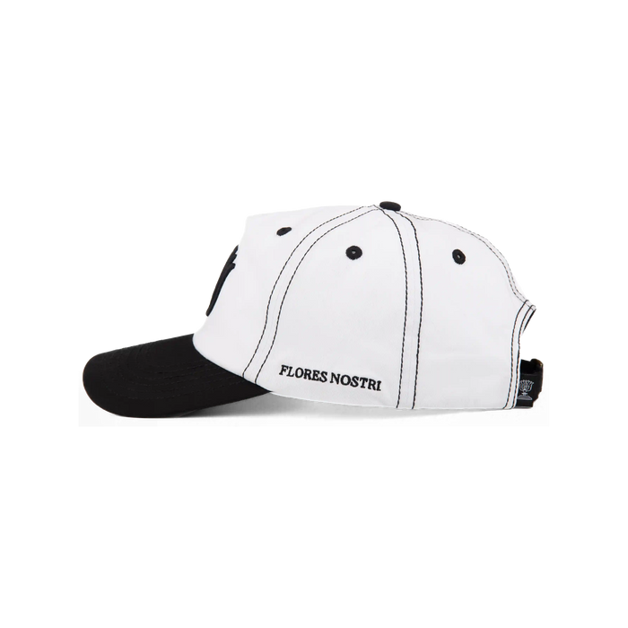 Flores Nostri The Boxy Fit Hat White/Black