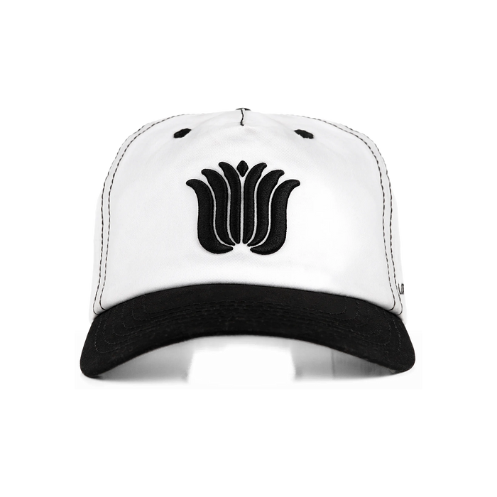 Flores Nostri The Boxy Fit Hat White/Black