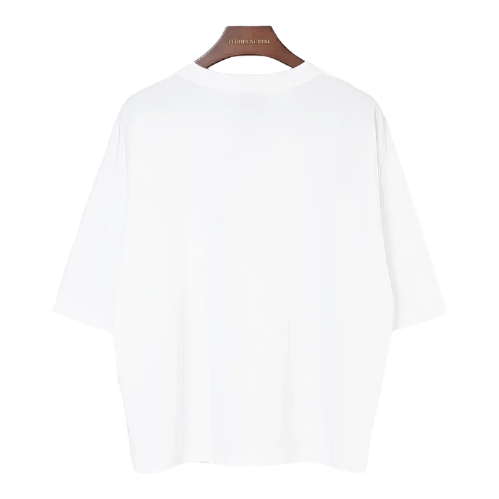 Flores Nostri The Folk Fit Tee White