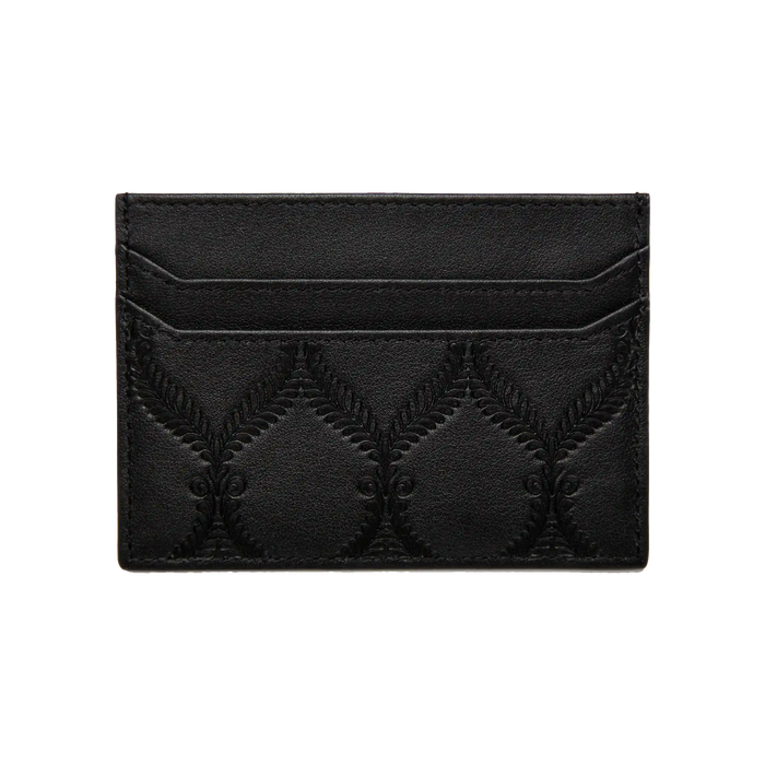 Flores Nostri The Leather Cardholder Black