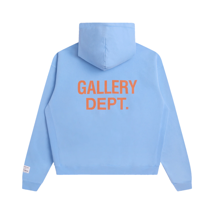 Gallery Dept 90s GD Logo Hoodie Baby Blue