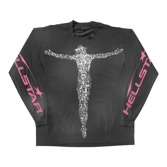 Hellstar Qr Christ L/S Tee Black