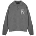 Represent Initial R Boucle Polo Sweater Grey - True to Sole - 1