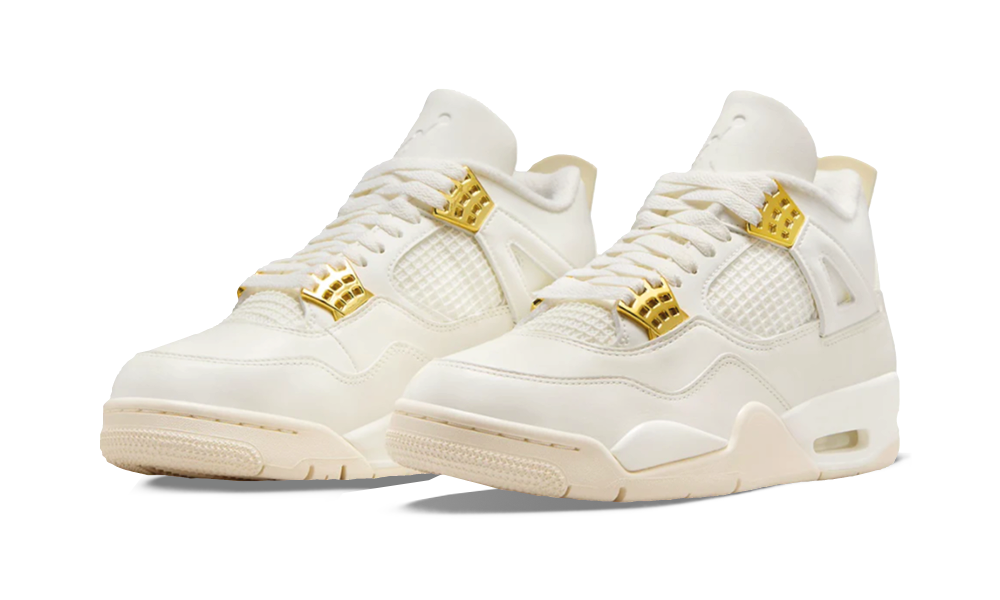 Jordan 4 Retro Metallic Gold AQ9129 170 True to Sole