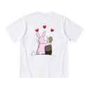 Tricou KAWS x Warhol UT Graphic Heart Alb