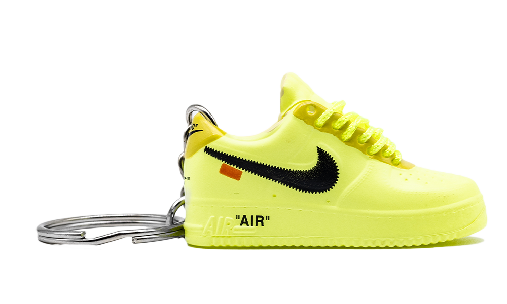 Keychain Air Force 1 Low Off-White Volt