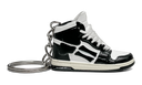 Kulcstartó Amiri Skel Top HI Sneaker White/Black