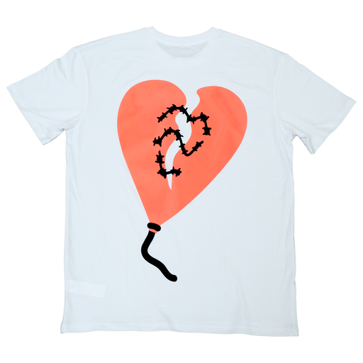 MNL Heart Tee White - True to Sole - 2