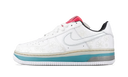 Nike Air Force 1 Low Supreme Max Air White Cerise Paradise Aqua